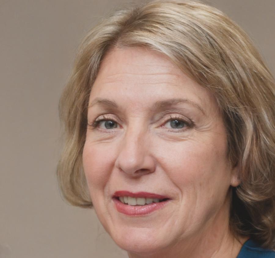 Retrato profesional de Lucía Herrera, especialista en finanzas personales